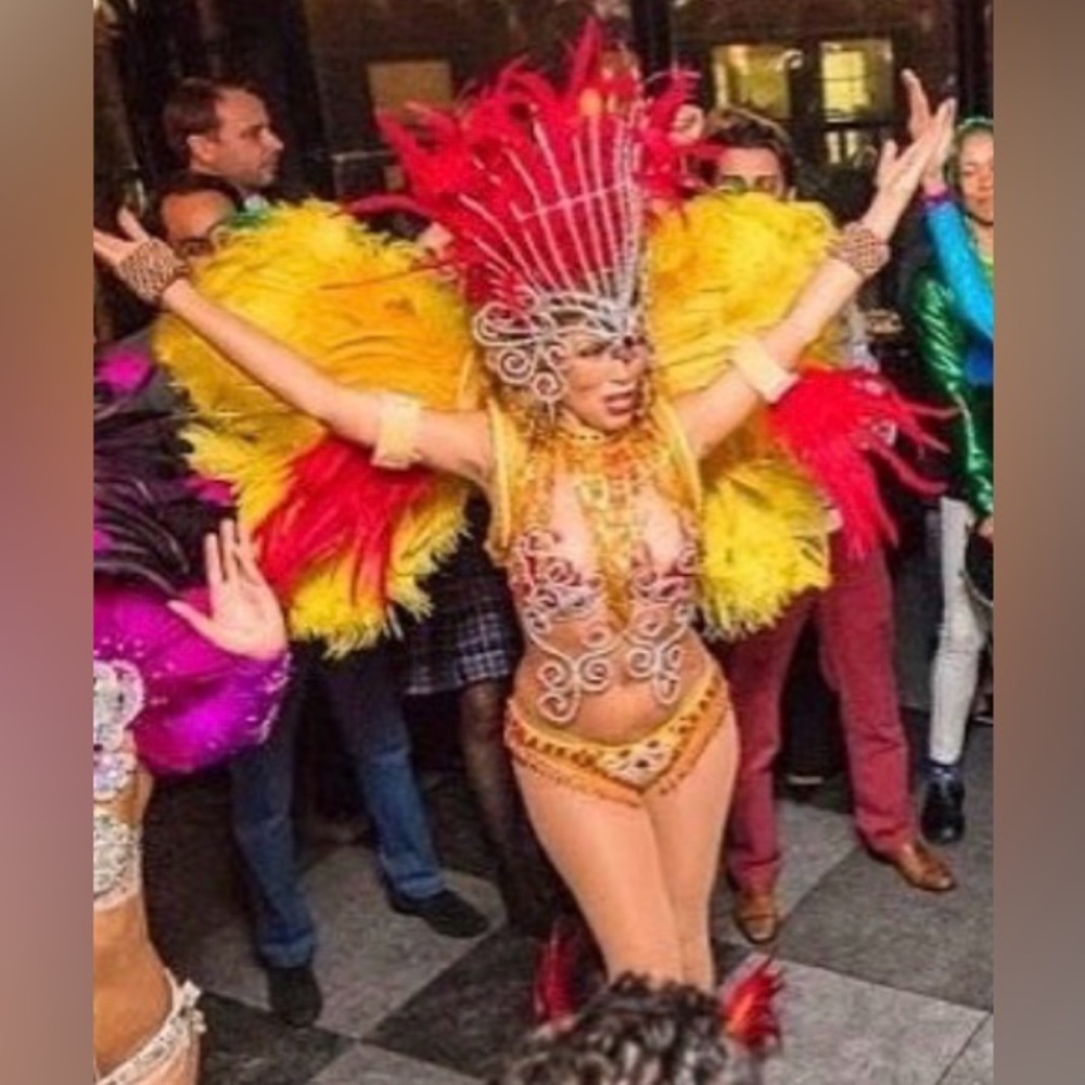 Carnival costume samba